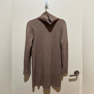 Everlane Taupe Wool Blend Sweater Dress
